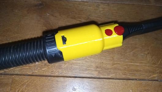 Adapter to put Dyson parts on Hilti vacuum hose