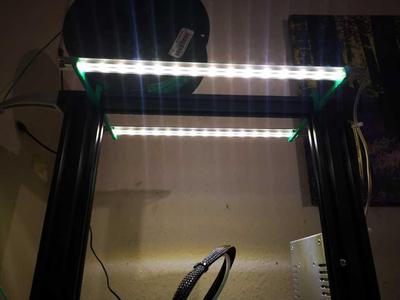 Ender 3 LED halter Beidseitig