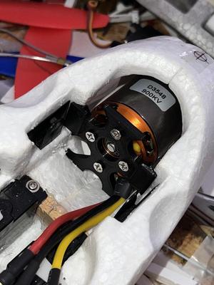 Multiplex Easyglider pro brushless motor mount