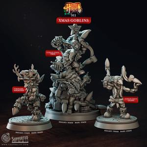 Xmas Goblins (Pre-Supported) | Cast n Play