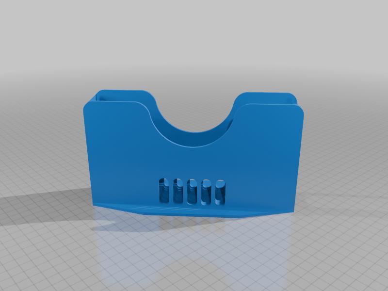 Mac Mini Single Vertical Dock,  printable on 18cm printers like A1 mini