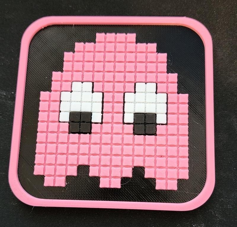 Pacman 8bit coasters