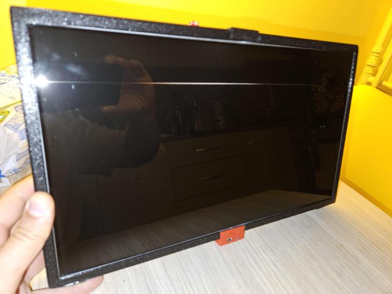 Frame for a re-used laptop display