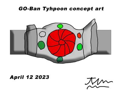 Kamen Rider No.5 typhoon belt