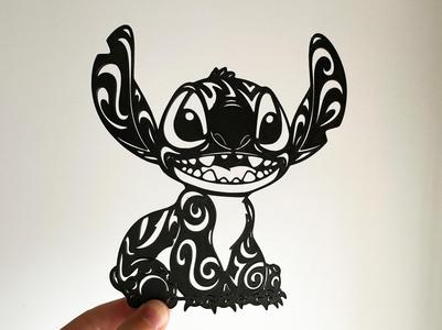 Stitch wallart no.3