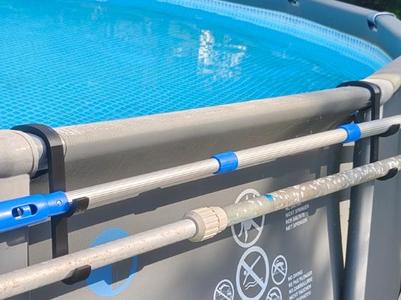 Double Hook Pool Skimmer for Intex Oval Frame Pool 