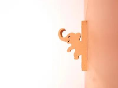 Wandhaken Wall Hook Elephant Wall Hook fun!