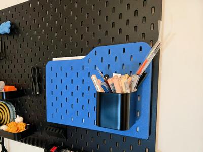 A4 Paper File Folder - Skadis Pegboard - Expandable