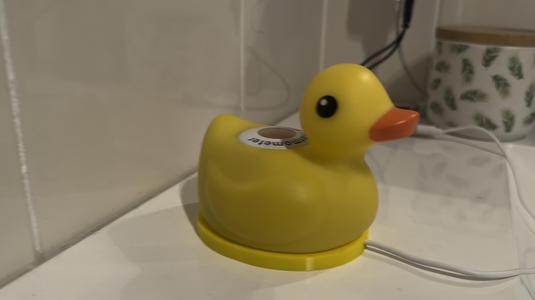 Soft Duck Bath Thermometer Charging Base