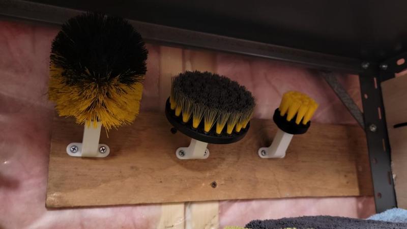 Drill Brush Holder
