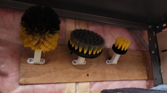 Drill Brush Holder