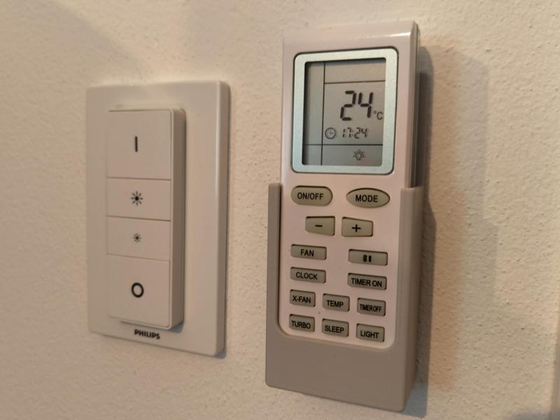 AC remote wall mount