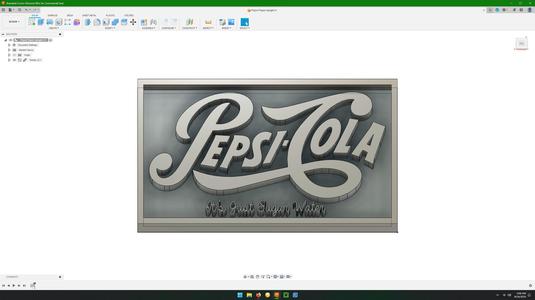 Pepsi Co Paper Weight