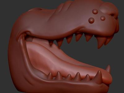 Dog Mouth Maw Dice Tower Roller