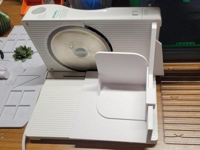 Meat Slicer Food Tray & Push Plate-Rival Model1042
