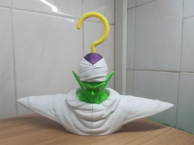 Dragon Ball Piccolo Demon King Coat Rack, Disassembled and Color-Separated