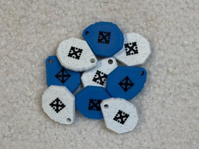 Tibia Ultimate Healing Rune Keychain (NO AMS)