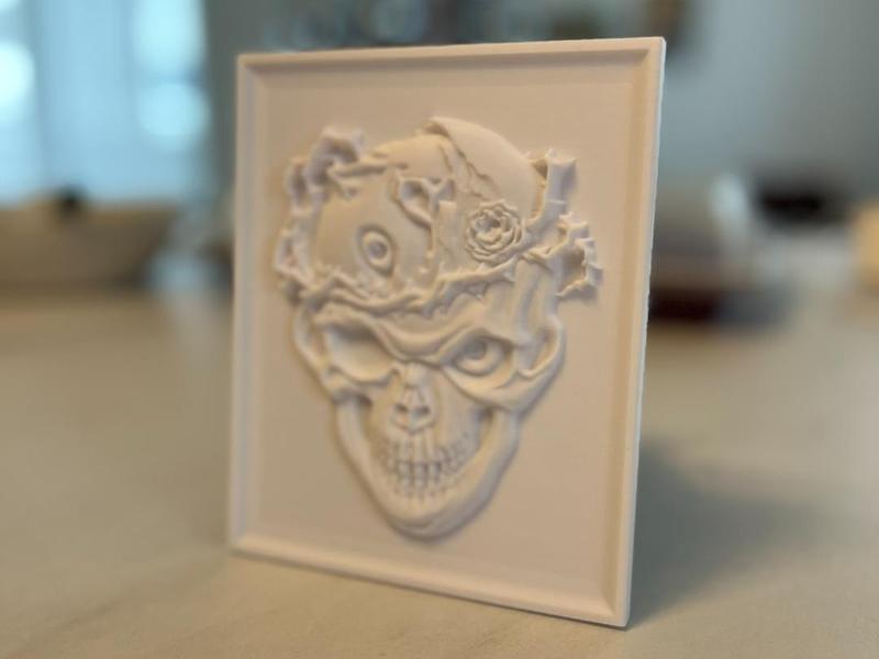 Berserk Skull Knight Relief
