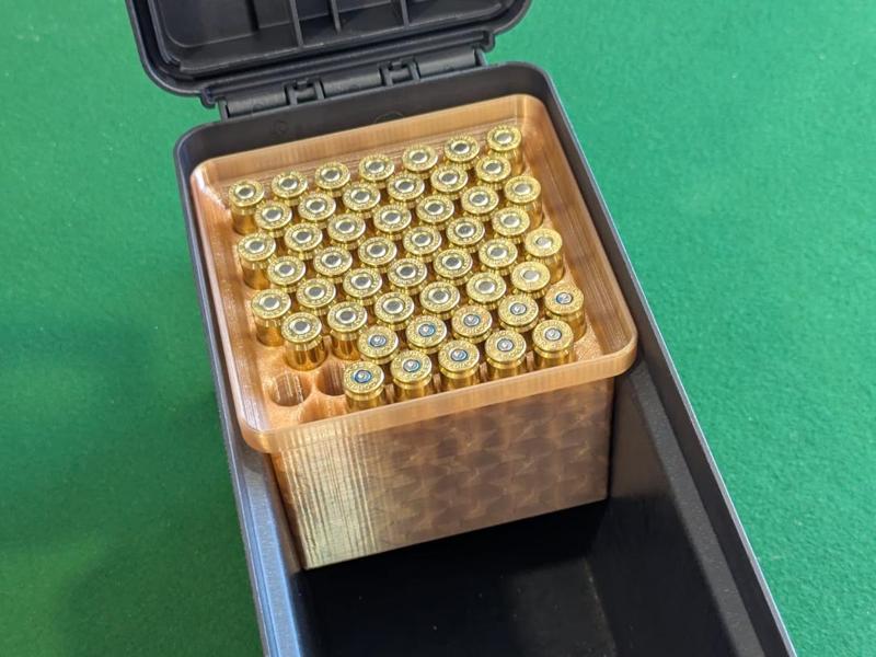 Floating Tray Insert for Plano ammo can - 52x6.5mm