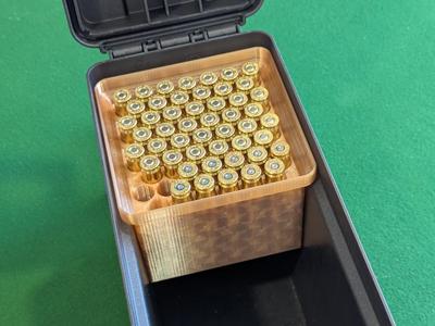 Floating Tray Insert for Plano ammo can - 52x6.5mm