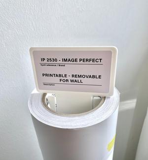Vinyl Roll Media Card / Label