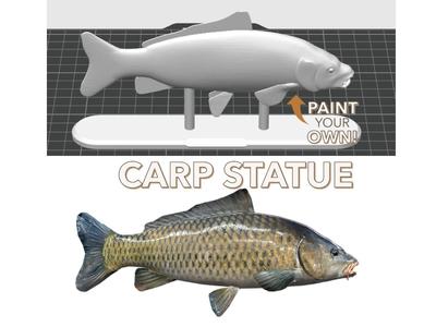 Carp Trophy Statue