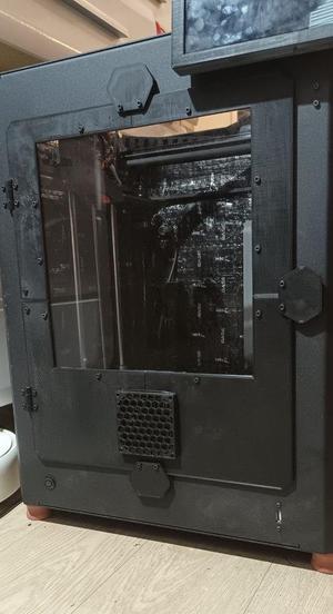 Гибридная дверца для 3D принтера UNI R4  (Hybrid door for 3D printer UNI R4)