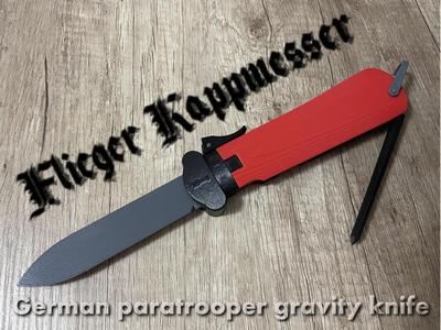 German paratrooper gravity knife