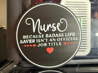 NURSE COASTER