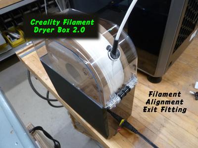 Creality Filament Dryer Box 2.0 Filament Guide