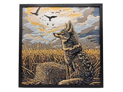 Coyote on the Prairie