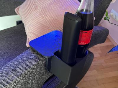 Armchair Armrest Bottle Holder