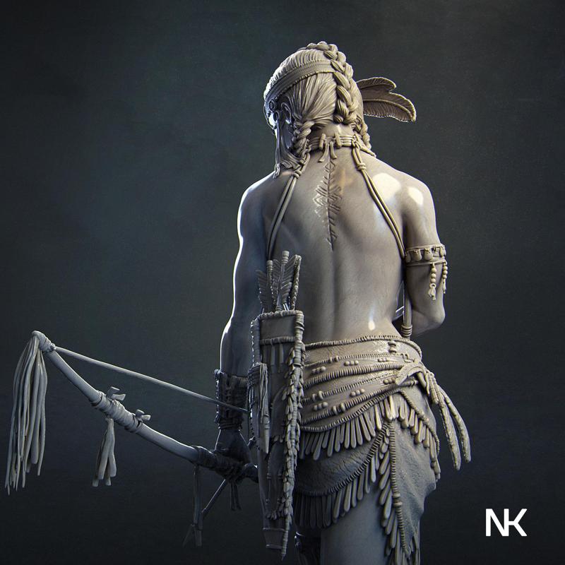 Kora, Tribal Warrior [presupported]