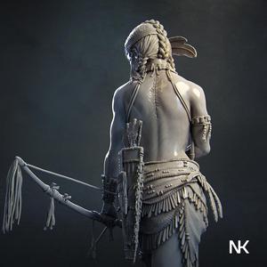 Kora, Tribal Warrior [presupported]