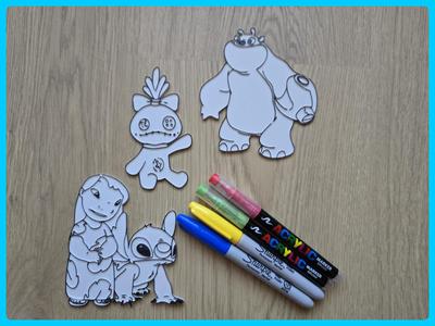 Lilo Stitch Doll Cute Diy Color No Ams Pack