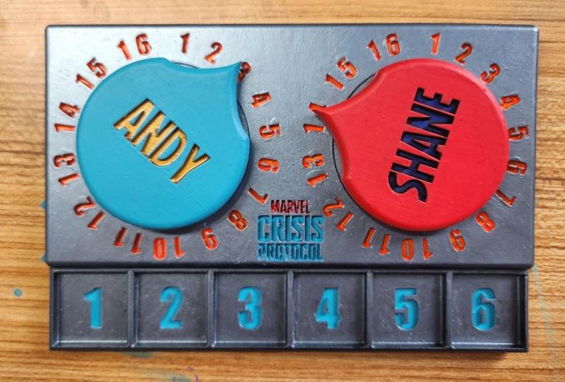 Scoreboard for Marvel Crisis Protocol (MCP)