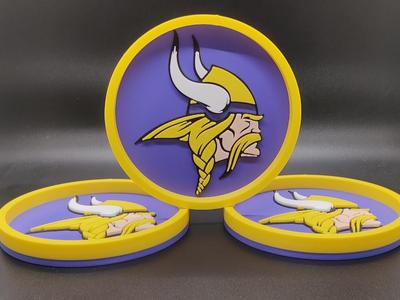 Minnesota Vikings Coasters