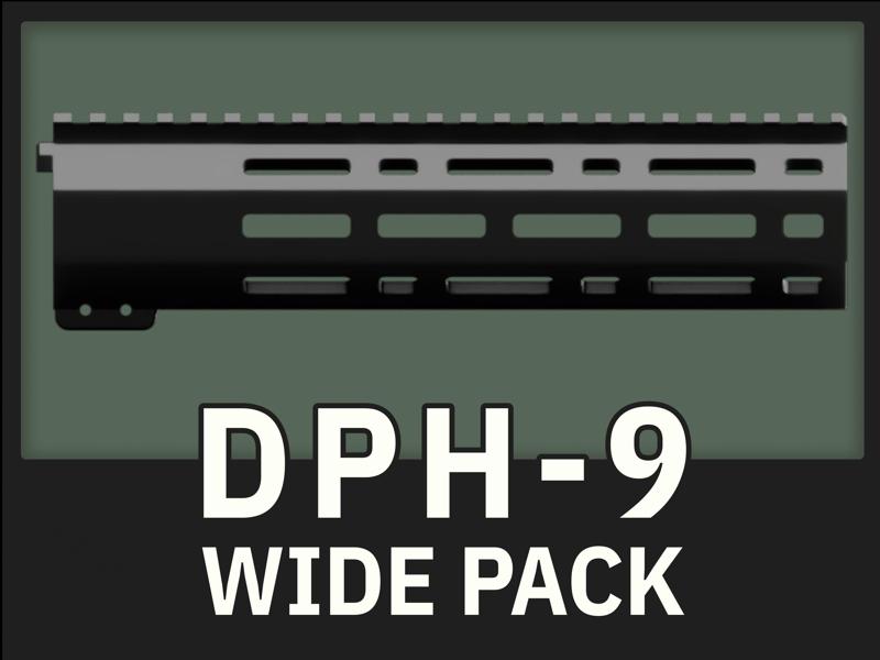 DPH-9 Wide Pack | 9.5” Airsoft M4 Handguard