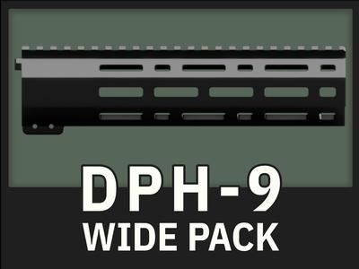 DPH-9 Wide Pack | 9.5” Airsoft M4 Handguard