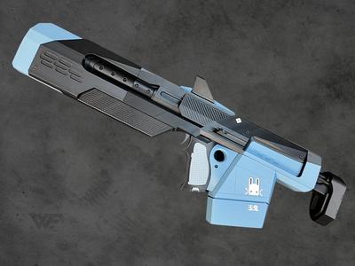 Destiny 2 - Jade Rabbit Cosplay Prop Rifle Replica