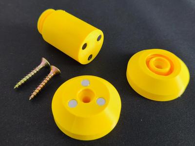 Magnetic Door Stopper / Holder – Adjustable Fit