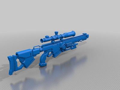 Deana Del Rio (AKA Pink) Sniper Rifle from "Double Decker! Doug and Kirill"