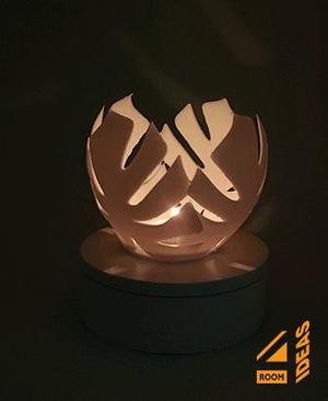 Monstera Candle Holder