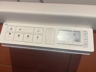 Angle for Grohe shower toilet control