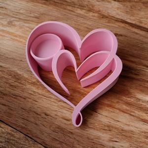 Tealight holder "Two Hearts" Valentine's Day Gift