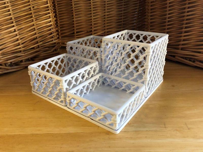 Chain Link Gridfinity Bins (2x2)