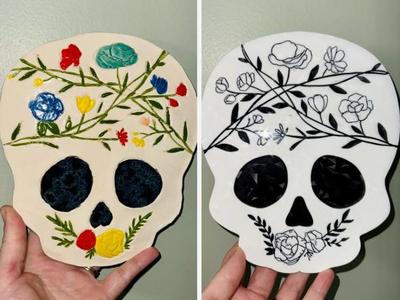 Floral Skull