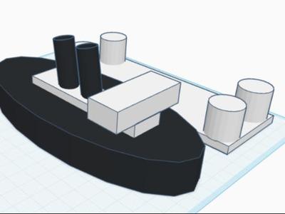 Ship with Stand