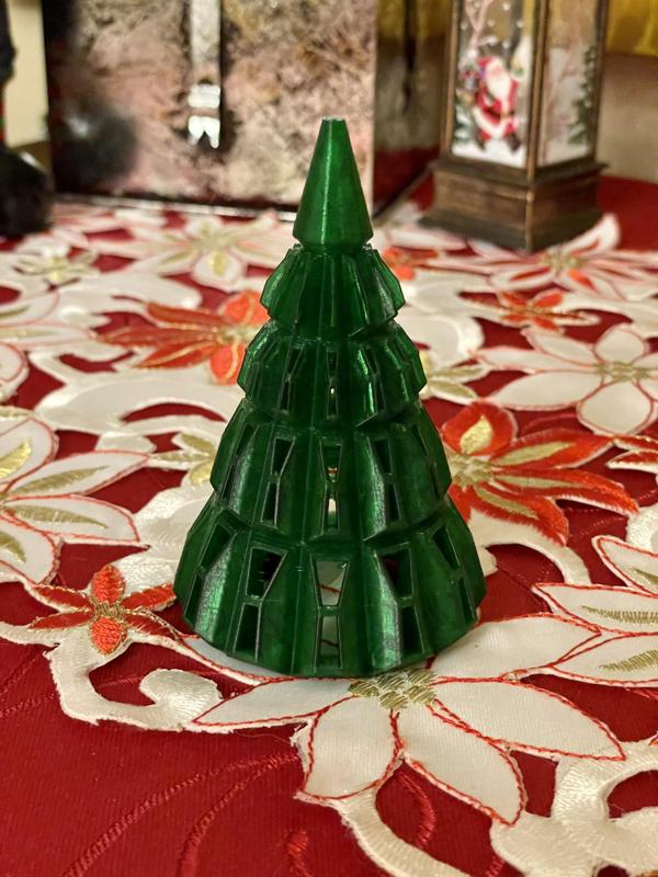 Xmas Tree Pointed Tealight