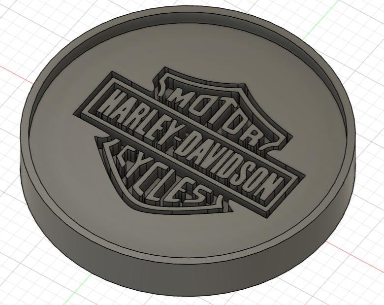 Harley-Davidson cup holder